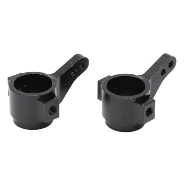 2 stk. Styrekopper Aluminium Legering RC Bil Erstatningsdeler Tilbehør for TAMIYA CC01 Svart