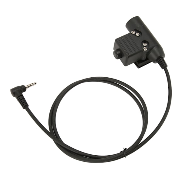 U94 3,5 mm kontakt för VX 1R VX 2R FT 50 FT 60 VX 10 VX 14 VX 410 Hands Free Communicate 3,5 mm headsetadapter med klämma