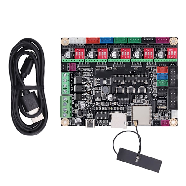 3D-tulostin emolevy ESP32 WIFI 240MHz MCU 520Kb RAM 3D-tulostimen pääohjauskortti MKS TinyBee MINI12864:lle