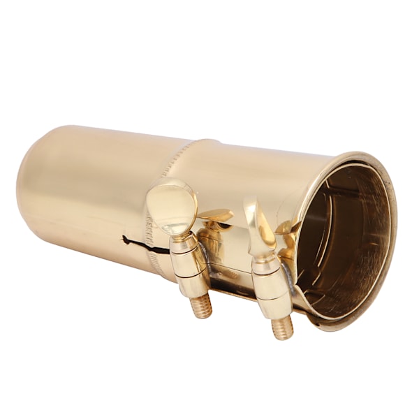 Messing Altsaxofon Munstycke Cap Saxofon Ligature Set Musikinstrumenttillbehör