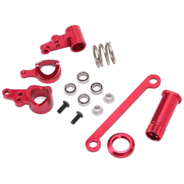 RC Styrekule Samlesett Aluminium Legering for LC RACING 1/14 RC Bil Lastebil Crawler Leker Rød