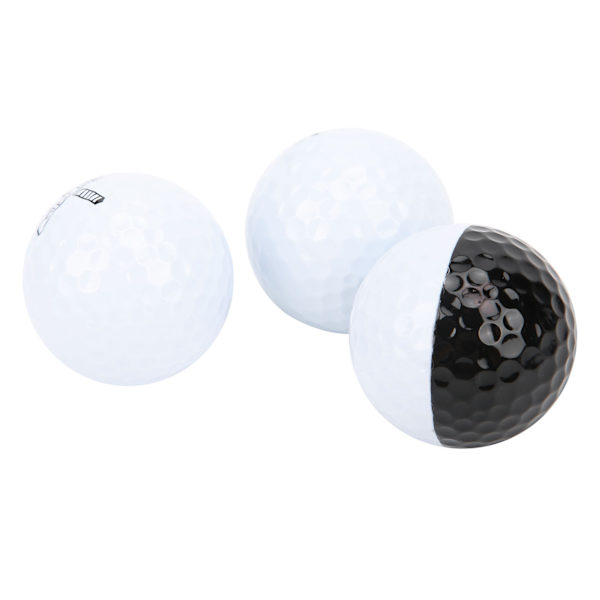 3 kpl Kumigolfpallot Driving Range Harjoituspallot Golfmailan aputarvikkeet