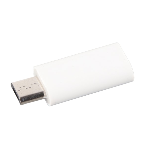 Micro USB Hanne til USB 3.0 Type C Hunne Adapter Converter Sync & Charging for Android (hvit)