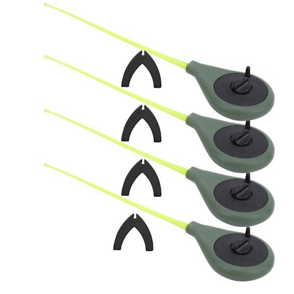 4 sæt bærbar mini isfiskestangstang med stangspidser UltraLight fisketilbehørssæt