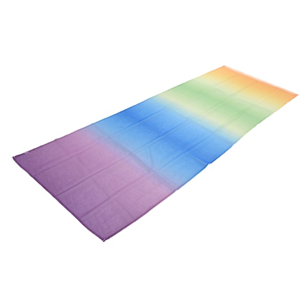1x2,7m Gradient Fönstergardin Voile Draperier Moderna Tulle Gardiner för Sovrum LekrumNedre Lila