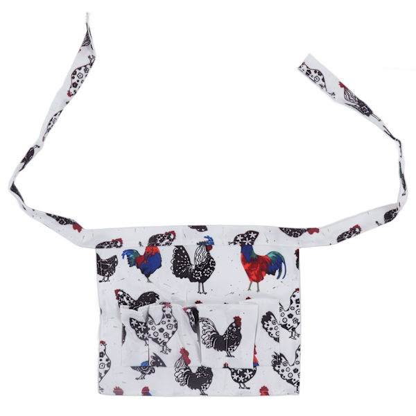Egg Collection Apron 3 Lommer Hender Gratis Egg Gathering Holding Apron for Barn Duck Goose Egg Stil 2