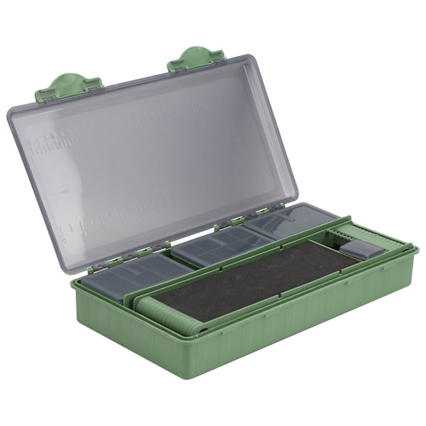 Fiskedrag Tackle Krok Förvaringslåda Behållare Case Organizer Utomhus fiskeredskap Tillbehör