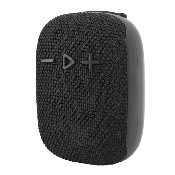 Kannettava Bluetooth kaiutin IPX7 vedenpitävä minisubwoofer jalustalla ulkopyöräilyyn, musta