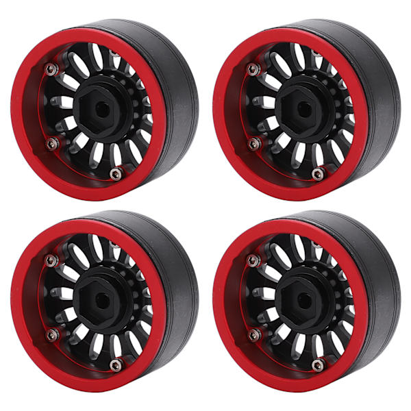 4kpl RC Metal Wheel Hubs cap Traxxasille / Axial / Hsp / Redcat / Tamiya / Hpi RC Crawler