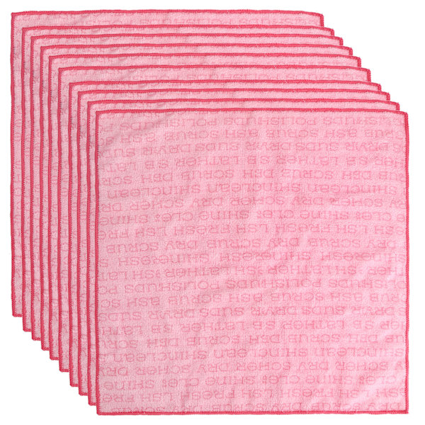 10 stk 40x40cm bokstaver reaktivt trykt håndkle superabsorberende mikrofiberhåndkle for hjemmebruk