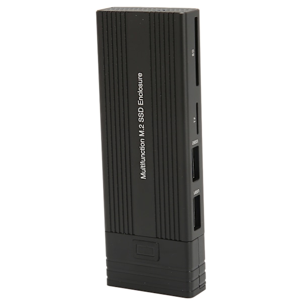 M.2 SSD-kabinet Multifunktion USB3.2 Gen2 PCI Solid State Drive-kabinet til NVMe SATA til Windows til Linux til OS X YC-156