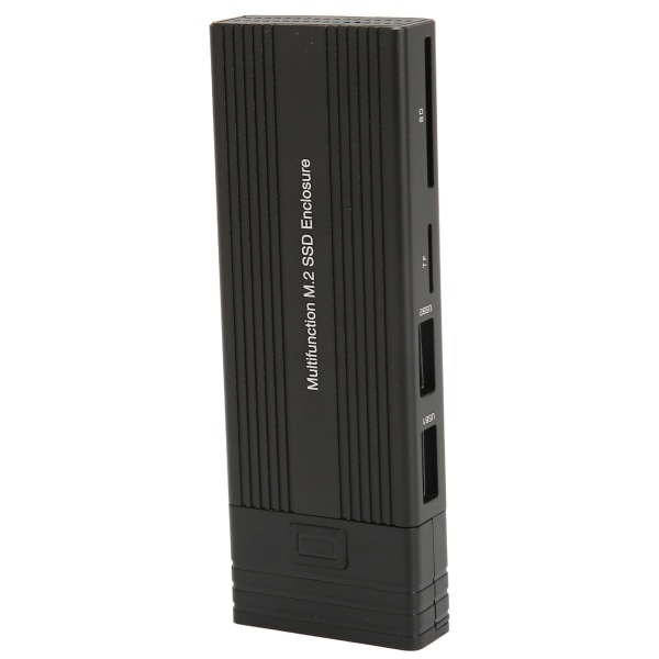 M.2 SSD-kabinett Multifunksjon USB3.2 Gen2 PCI Solid State Drive-kabinett for NVMe SATA for Windows for Linux for OS X YC-156
