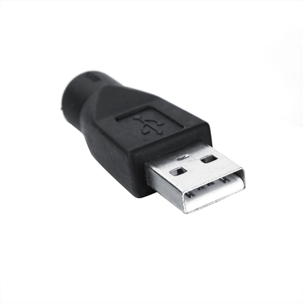 USB -hane till PS/2 MD6-adapterkontakt för tangentbordsmuskonverterare PC-datorer