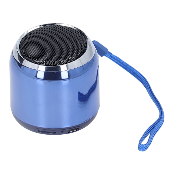 Trådlös högtalare Blå Stereo Surround Ljud Bärbar USB-laddning Enkel användning Subwoofer Bärbar högtalare