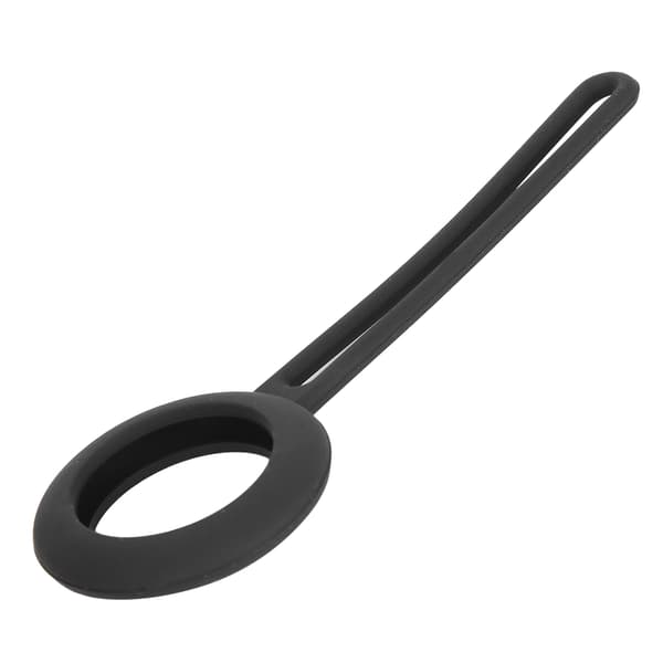 Silikone Loop Beskyttelsesetui Anti-ridse Cover til IOS Locator Sort