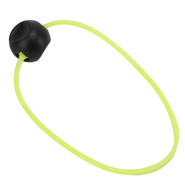 Dykning Scuba Tank Cylinder Banger Knocker Ball Undervands Signal Enhed til Udendørs Sport (Gul Rem Sort Kugle)