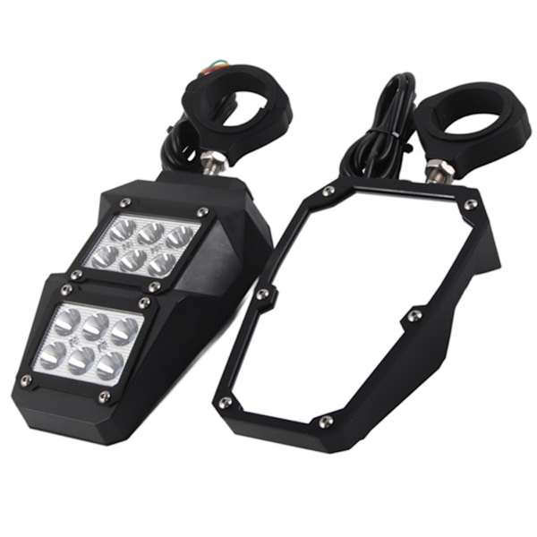 Sidobackspegel för UTV 360 Grader Justerbar med LED-lampor Passar Polaris RZR/Ranger