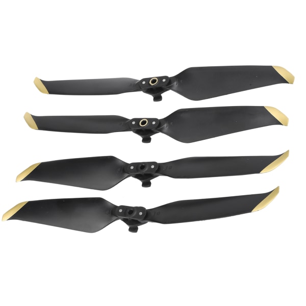 2 Par RC Drone LowNoise Propeller QuickRelease Blade Erstatning til Air 2S/Mavic Air 2 (Guld)