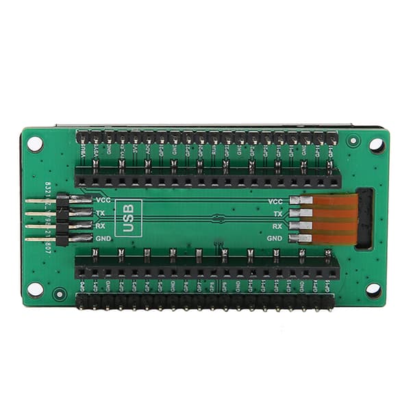 Pico Display UART Interface 2,19 tommer Chroma 262K Opløsning 240x376 5V LCD Skærm til RPi 4B