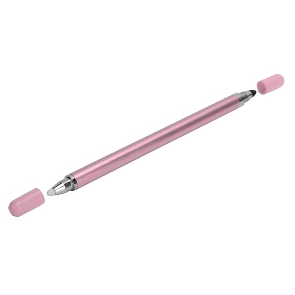 Hög Precision Snabb Respons Aluminiumlegering Stylus Penna för Telefon Surfplatta Rosa