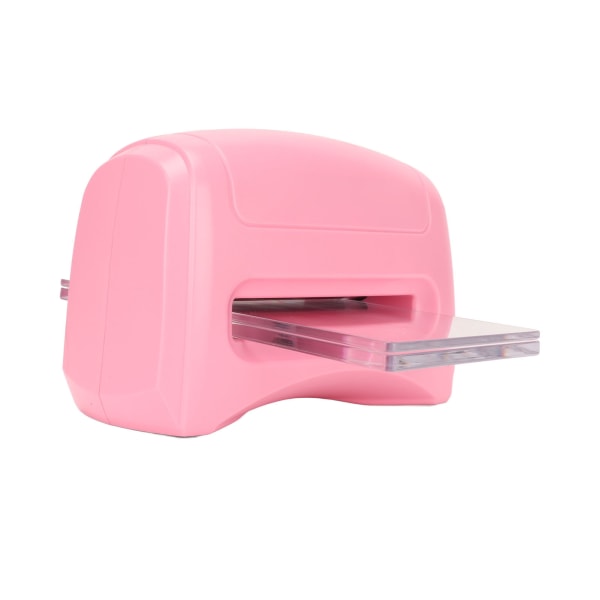 Prægemaskine gør-det-selv-fremstilling Bærbar Pink Plast Zinklegering Scrapbog Em Bossing Machine til Skole