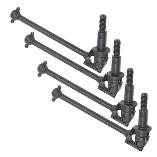 4st stål CVD drivaxel transmissionsaxel för HSP 94123/94108/94102 1/10 RC CarBlack