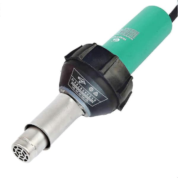 1600W Hot Air Welding Machine Kit Plastic Heat Welders Tool Set with Welding Speed Nozzle & Roller Bar Plastic Welding Machine