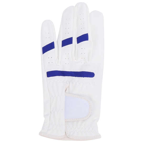 Profesjonelle pustende golfhansker venstrehånds UV-beskyttelse Anti-skli hansker Hvit25