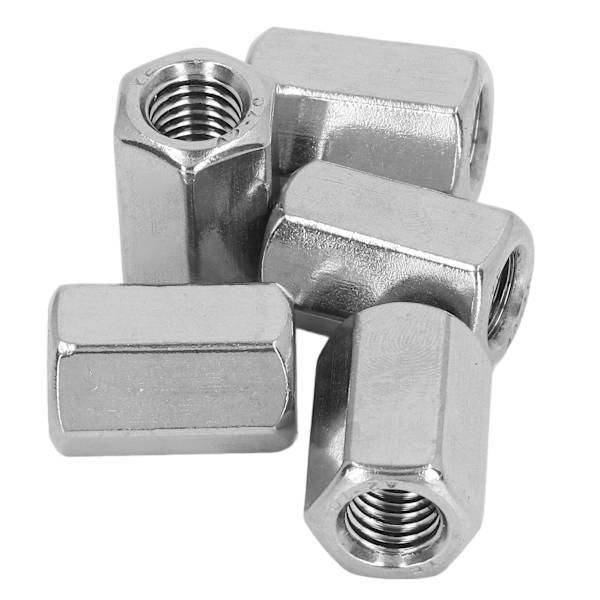 5 kpl kuusiokoloruudu M12 X 1,75 19 L30mm ruostumaton teräs ruostumaton 6 sivua pitkä tanko mutteri asennukseen
