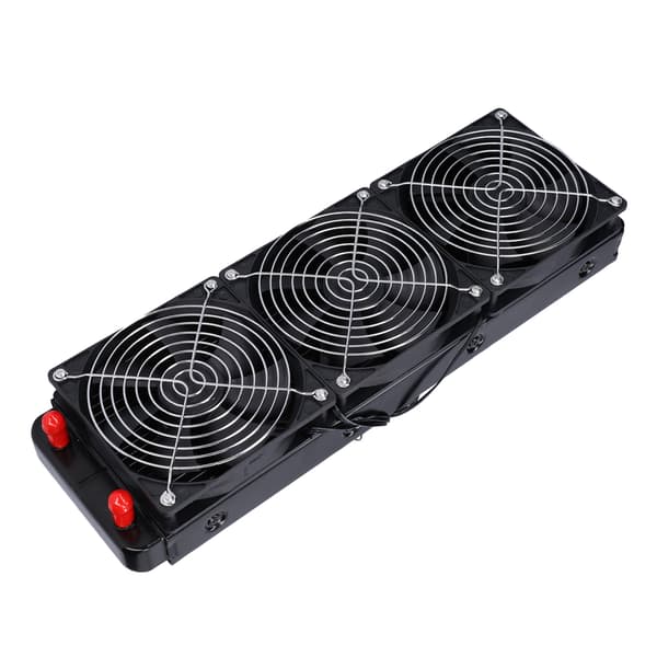 360 mm vandkølingsradiator 18 rør computer CPU-køler køleventilator varmeveksler radiator