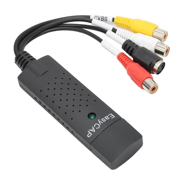 USB 2.0 4-kanals DVD VHS Stereo Audio Video Capture Card til Windows