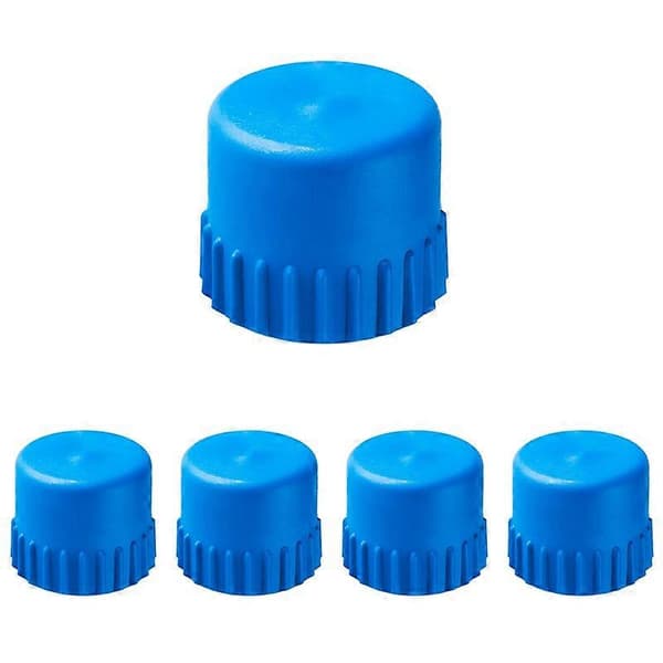 5 stk. 2,5-tommer trykknap passer til Husqvarna T35 537185801 tilbehørsdele reservedele blue