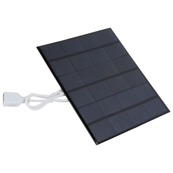 Mini Solar Panel Polysilicium Effektiv Energibesparende USB Solar Oplader til Telefon Power Bank RV Outdoor Farming 3,5W 6V