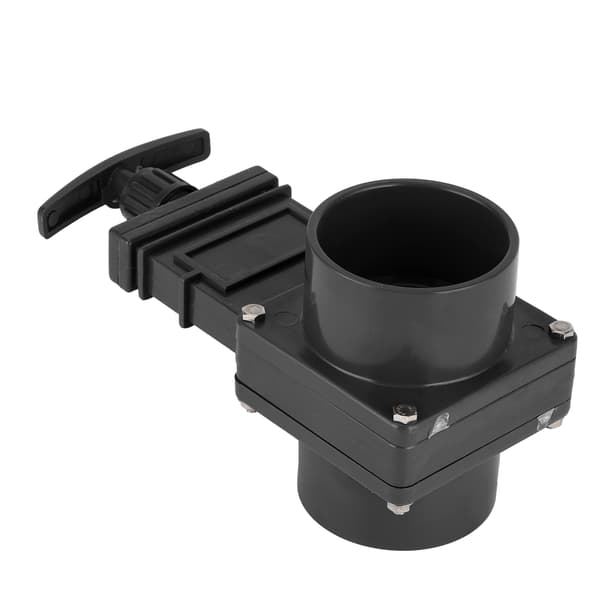 63 mm ABS RV vandportventil stor diameter højeffektiv spildevandsventil til campingvogn