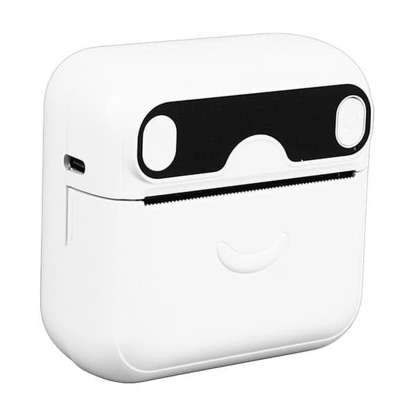 Miniprinter Bluetooth-forbindelse Blækfri udskrivning Bærbar lomme-printer til dokumenter Forkerte spørgsmål Noter