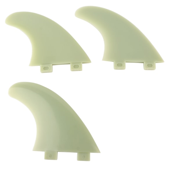 3st Surfboard Tail Fin Lättvikt Surf SUP Fins Set för Long Board Surfboard Tail