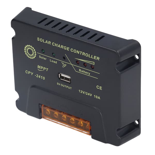 Solar Charge Controller 12V 24V Automatisk Tilpasning 10A MPPT Solar Charge Controller til Industrivand