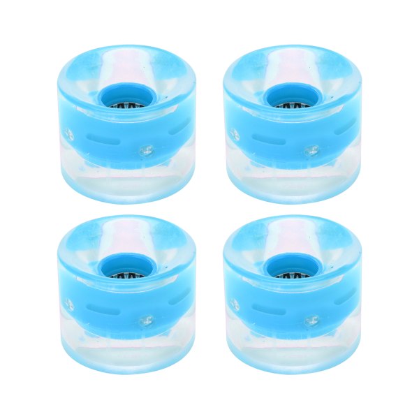 78A 60x45mm HighElastic Skateboard Flash Wheel PU-täyte Longboard Cruiser Boardille (Sky Blue)