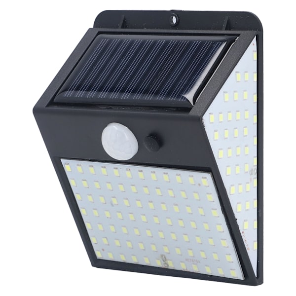 Solcellelamper Hvit Lys LED-Lampepærer Høy Sensitiv Bevegelsessensor IP65 Beskyttelse Ledningsfri Utendørs Sikkerhetslys