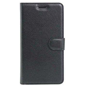 iPhone 7/8/SE (2020)/SE (2022) Tekstureret Pung Etui - Sort Svart black