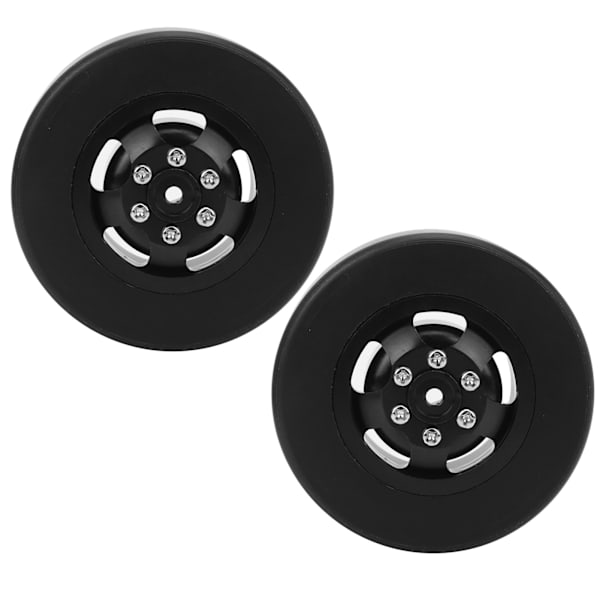 54 mm pyörän vanteen renkaan muokkausosien lisävaruste sopii WPL D12 1/10 RC -automalliin musta