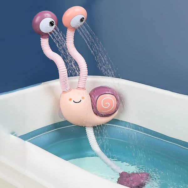 Duschhuvud snigelbadkar badleksak för baby och barn