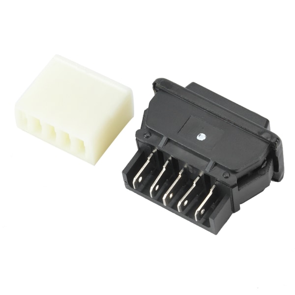 DC 12V 5-Pin Universal Bil Fönsterhiss Huvudströmbrytare ON/OFF SPST Vippströmbrytare
