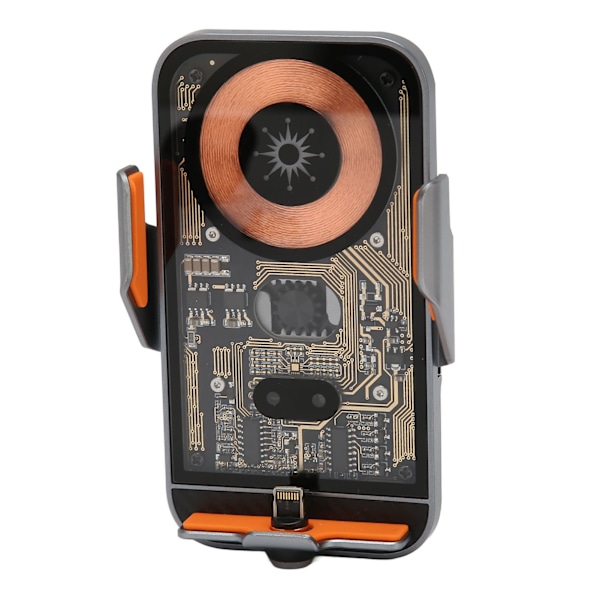 Trådløs Biloplader Auto Klemme Biltelefonholder 15W Maksimal QI Hurtigopladning Montering C11