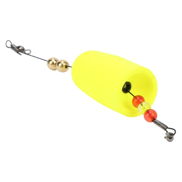 Skum Red Fish Drift Float Lyse farger Holdbar Cork Floats Fiske Drifting Tilbehør Gul