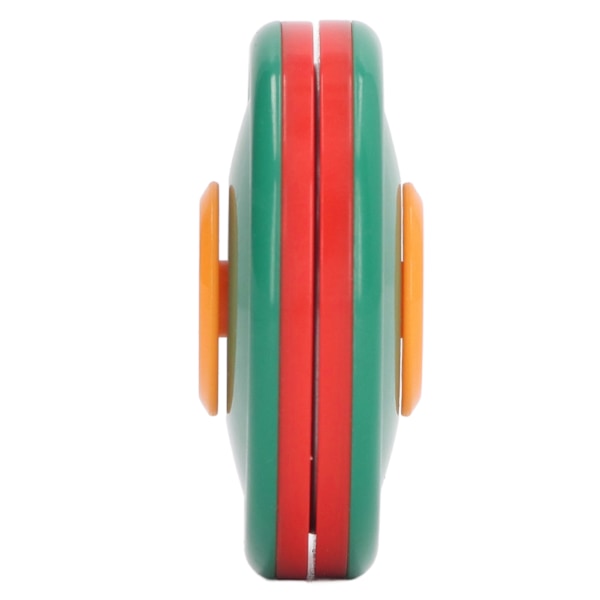 Magnetisk Haptisk Myntglidare Rund Form Stressavlastande Handtryckare Sensorisk Fingertoppsleksak Grön