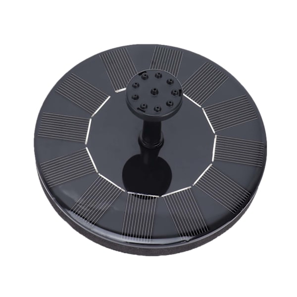 Solcelledrevet springvandpumpe sæt flydende springvand have terrasse dam landskab dekoration DC 6V 13x13cm