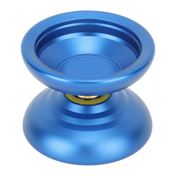Børns Yoyo Legetøj Uresponsivt Leje Stærk Balance Stabil Rotation Legering Yoyo Bold med Handske Strenge Blå