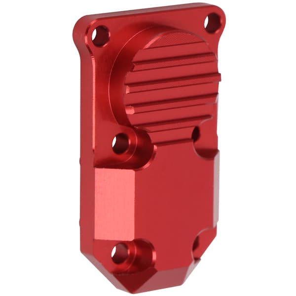 Motviktsdifferentialskydd Uppgraderingstillbehör Passar för Axial SCX24 90081 1/24 RC Modellbil Röd