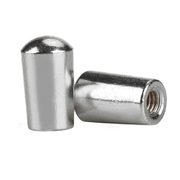 3 st hållbara koppar 3-vägs vippströmbrytare knoppspetslock för LP EPI elgitarr (silver, 3,5 mm)